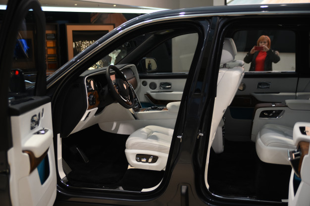 Rolls Royce Car interior