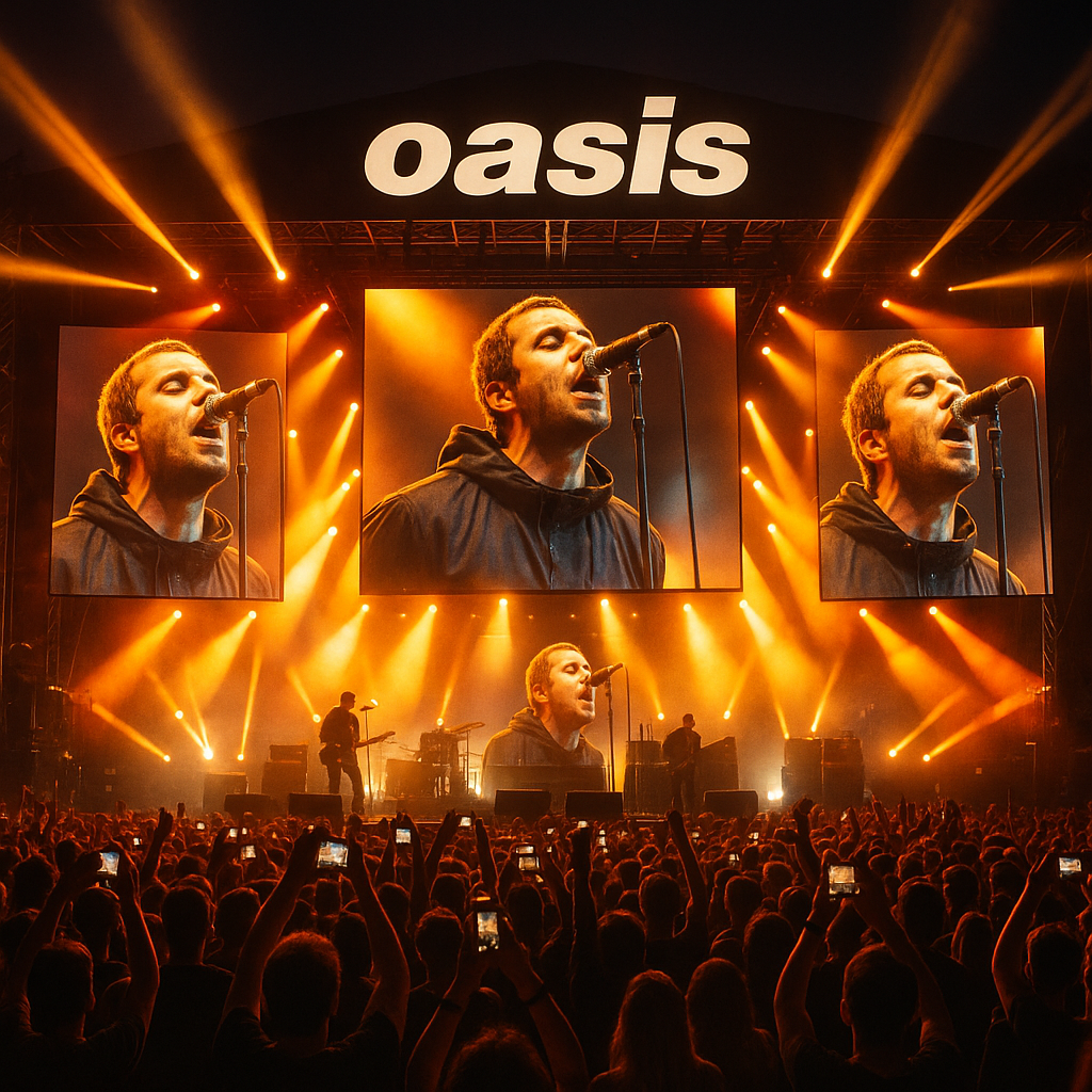 oasis concert london