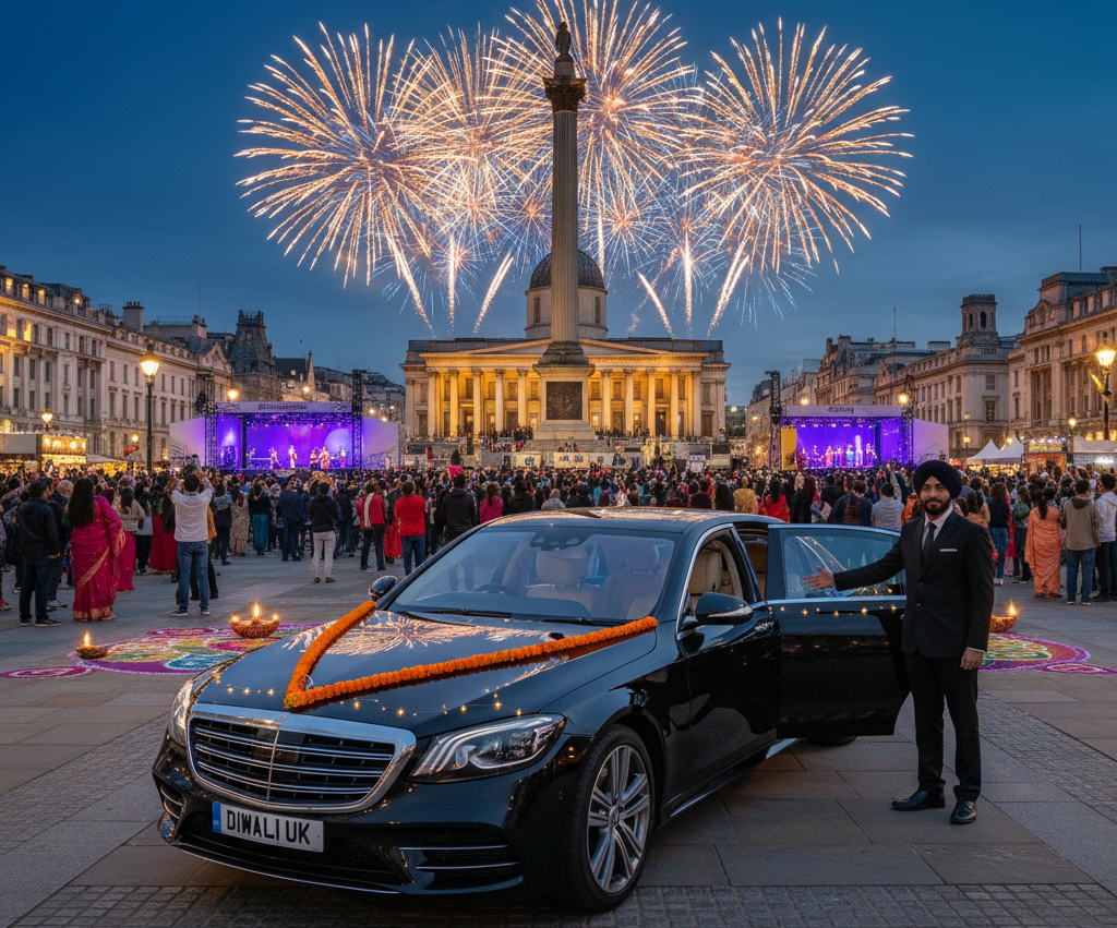 Diwali Festival Trafalgar Square Chauffeur