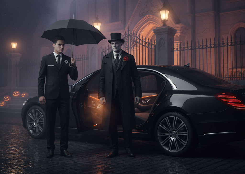 Halloween chauffeur service