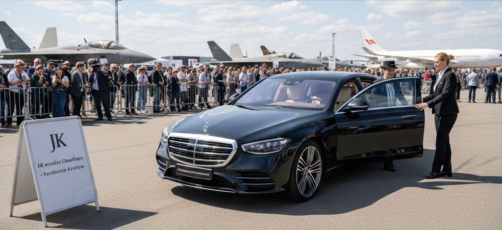 Farnborough Airshow chauffeur service