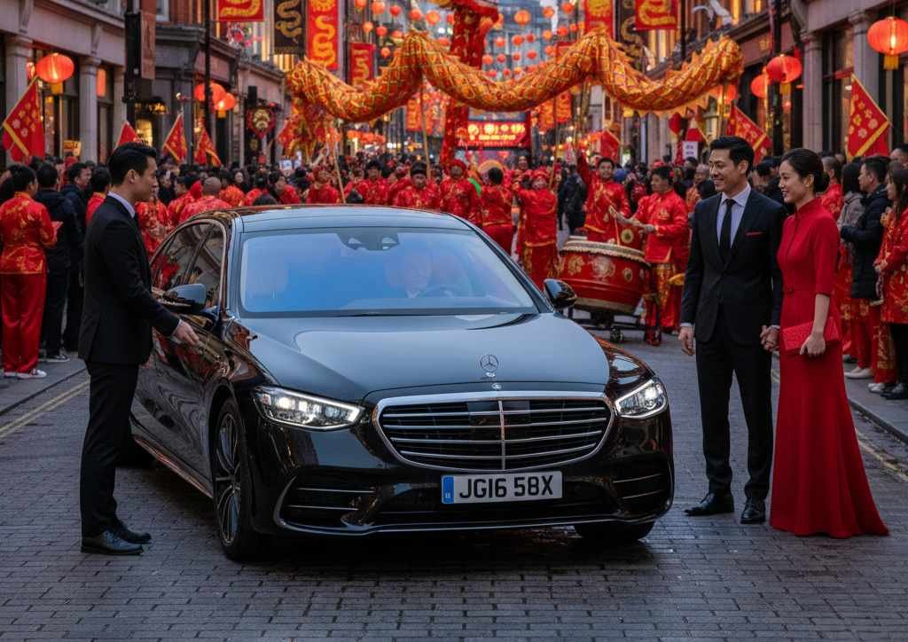 Luxury Lunar New Year Chauffeur Service in London 3 Lunar New Year chauffeur service